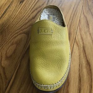 UGG Yellow Slippers
